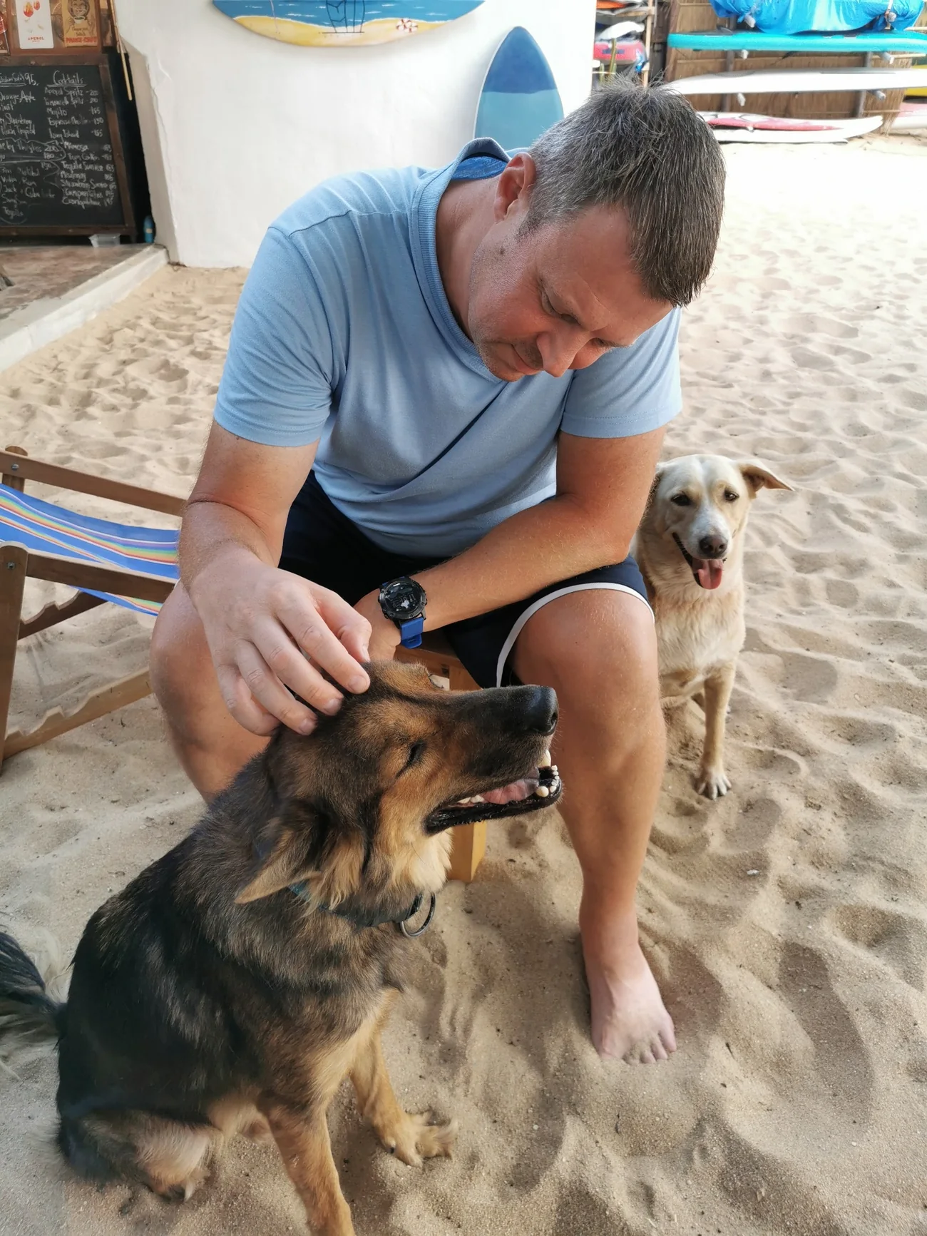 Stefan mit Otto und King Kong